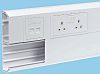 Schneider Electric White Dado Trunking, W210 mm x D52mm, L3m, uPVC