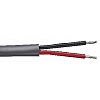 RS PRO 1 Pair Unshielded Multipair Industrial Cable 0.9 mm²(Euroclass Eca) Grey 500m