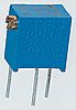 Potenziometro trimmer Bourns, 100kΩ, 12 giri, Regolazione laterale, Su foro