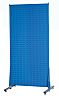 RS PRO PP Louvre Panel Storage Unit, 2000mm x 1000mm, Blue