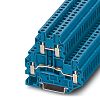 Phoenix Contact UTTB 2.5 BU Doppelstock Reihenklemmen Zweifach Blau, 0.14 → 4mm², 500 V / 24A