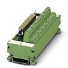 Phoenix Contact, 50 Pole D-sub Connector, Male Interface Module, DIN Rail Mount