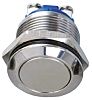 EOZ, 1-polet single-throw (SPST) Trykknapomskifter, Panelmontering, Momentan, IP65, 48 V dc, 250 V ac