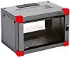 CAMDENBOSS easyRack, Alu 19 Zoll Gehäuse, 9U, Wandmontage, 517 x 580 x 421mm