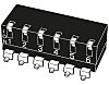 6 Way PCB DIP Switch SPST, Lever Actuator