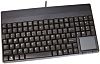 Cherry Wired USB Compact Keyboard, QWERTY (US), Black