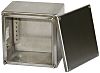 RS PRO Unpainted Stainless Steel Terminal Box, IP66, 400 x 120 x 200mm
