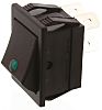 Arcolectric Double Pole Single Throw (DPST), On-Off Rocker Switch Panel Mount