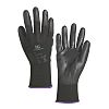 Kimberly Clark Black PUR General Purpose Work Gloves, Size 9, Large, Polyurethane Coating