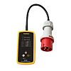 Comprobador de tomas eléctricas Martindale PC104/63, calibrado RS, 63A, para tomas de 4 pines, CAT III 300V