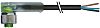 Murrelektronik Limited Right Angle Female M12 to Free End Sensor Actuator Cable, PUR, 10m
