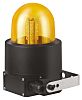 Werma 729 Series Yellow Steady Beacon, 24 V dc, Wall Mount, LED Bulb