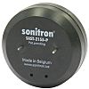 Sonitron 100dB Panel Mount Intermittent External Piezo Buzzer Transducer, 54 (Dia.) x 19.6mm, 0V ac Min, 40V ac Max