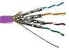 RS PRO Purple Cat7a Cable, LSZH, Low Smoke Zero Halogen (LSZH), 500m Length