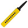 Schneider Electric Pendant Station Enclosure Harmony XACA, Polypropylene, 8 Cutouts, IP65 - Yellow
