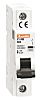 Lovato ModuLo P1MB MCB, 1P Poles, 2A Curve D, 230V AC, 60V DC, 10 kA Breaking Capacity, MCB