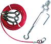 IDEM 140010 Rope Pull Kit for Guardian Line Rope Switches, 5m