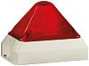Pfannenberg PY X-M-10 Series Red Flashing Beacon, 24 V ac/dc, Panel Mount, Xenon Bulb