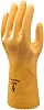 Showa Yellow Nylon Chemical Resistant Work Gloves, Size 10, Large, Nitrile Coating