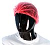 Cappello No D93530HP per Industria alimentare No, Rosso, polipropilene