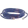 Cinch Connectors Blue Cat5e Cable UTP, 7.62m Male RJ45/Male RJ45