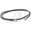 Cinch Connectors Black Cat5e Cable UTP, 910mm Male RJ45/Male RJ45 Terminated