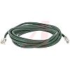 Cinch Connectors Green Cat5e Cable UTP, 910mm Male RJ45/Male RJ45