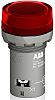ABB Leuchtmelder, 230V ac Rot, Ausschnitt-Ø 22mm LED Tafelmontage Schraub