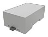 Italtronic DIN Rail Enclosure Type 3M XTS Compact Series , 90 x 32.2mm, ABS DIN Rail Enclosure