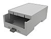 Italtronic DIN Rail Enclosure Type 3M XTS Compact Series , 90 x 32.2mm, ABS DIN Rail Enclosure
