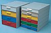 RS PRO 6 Drawer Storage Unit, 305mm x 257mm x 355mm, Multi-Colour