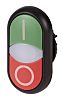 RMQ Titan M22 Nyomógomb (Zöld, piros), anyaga: Műanyag, nyomógomb Ø: 54.7mm