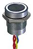 Illuminated Through Hole Piezo Switch, , IP68, 200 mA @ 24 V dc, Single Pole Single Throw (SPST), -40 → +75°C