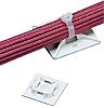 Panduit Self Adhesive White Cable Tie Mount 25.4 mm x 25.4mm