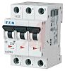 Disjoncteur Eaton FAZ 3P, 10A, pouvoir de coupure 10 kA, montage rail DIN