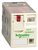Schneider Electric Plug In Non-Latching Relay, 24V ac Coil, 6A Switching Current, 4PDT