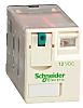 Schneider Electric Plug In Non-Latching Relay, 12V dc Coil, 12A Switching Current, DPDT