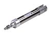 SMC Pneumatic Piston Rod Cylinder - 16mm Bore, 15mm Stroke, Double Acting
