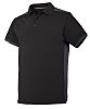 Snickers AllroundWork Sort/grå Bomuld, polyester Poloshirt, M