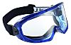 Bolle SUPERBLAST, Scratch Resistant Anti-Mist Safety Goggles with Clear Lenses