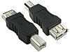 RS PRO Adapter, USB A, USB B, Buchse, Stecker