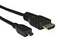 RS PRO 4K Male HDMI to Male Micro HDMI  Cable, 1.5m