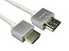 Cable HDMI Blanco RS PRO, con. A: HDMI Macho, con. B: HDMI Macho, long. 50cm