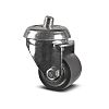 RS PRO Stem Swivel Castors, 200kg, Steel tyres