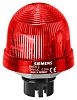 Siemens Red Steady Effect Beacon, 12 → 230 V ac/dc, LED Bulb, AC, DC, IP65
