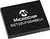 Microchip Split 64mbit Serial Spi Flash Memory 8 Pin Wdfn Sst26vf064beui 104i Mf Rs Components