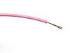 RS PRO Pink 0.2 mm² Hook Up Wire, 24 AWG, 7/0.2 mm, 100m, PVC Insulation
