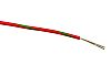 RS PRO Green/Red 0.2 mm² Hook Up Wire, 24 AWG, 7/0.2 mm, 100m, PVC Insulation