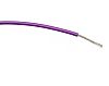 RS PRO Purple 0.5 mm² Hook Up Wire, 20 AWG, 16/0.2 mm, 500m, PVC Insulation