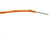 RS PRO Orange/Red 0.5 mm² Hook Up Wire, 20 AWG, 16/0.2 mm, 100m, PVC Insulation